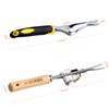 TDDL Hand Weeder Tool Garden Weed Tool 2 Pieces Manual