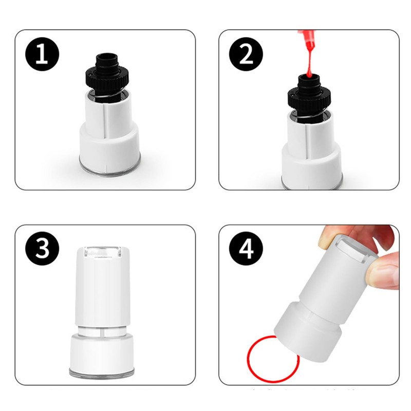 Golf Ball Stamp - Reusable Golf Ball Marking Tool -