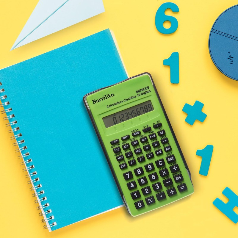 Barrilito Calculadora Científica de 10 Dígitos. 8070CCB
