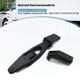 Meyffon 315-5206 Hood Latch Kit Compatible with Freightliner M2 1994-2005 FL106 FL112 FL50 FL60 FL70 FL80 Container Freight Trains