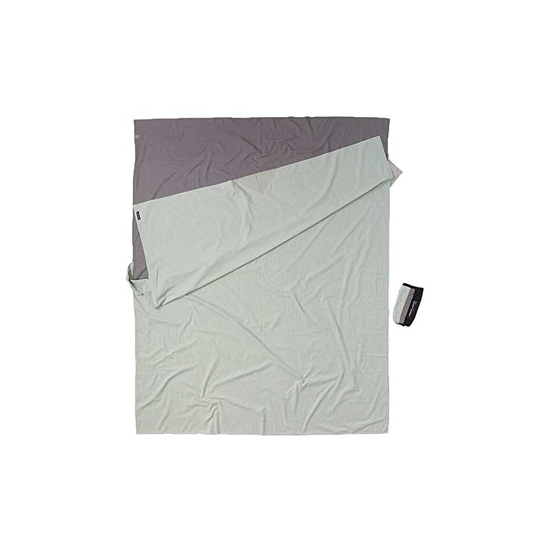 Cocoon TravelSheet inlet Doublesize Cotton grey 2016 camp inlet