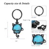 XSMZB Pet Cremation Ashes Jewelry Moonstone Cat Urn Necklace for
