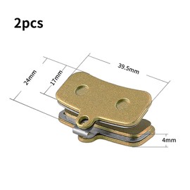 Oiieco 2Pcs Front or Rear Disc Brake Pads for Surron Sur Ron Light Bee - Sur Ron Parts, Motorcycle Brake Pads Replacement,Surron Light Bee Brake Pads,Surron Break Pads,Brake Pads for Surron