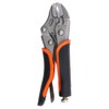 Tactix 200505 Locking Plier, 250mm/10-Inch, Black/Orange