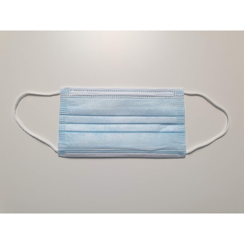 50 Disposable Face Masks, 3-Layer Disposable Masks, Mouth Guard, Respirator