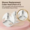 (ONLY For 3-Leaf)Compatible with Beautural Fabric Shaver Replacement Blades