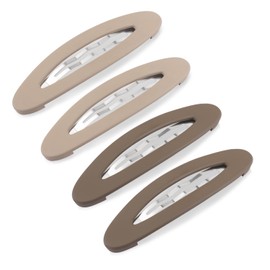 4PCS 9CM Large Snap Hair Clips for Women,Matte Snap Clips for Hair,Snap Hair Barrettes for Girls,Hair Pins for Girls, Medium Barrettes Hair Accessories