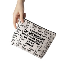 AO3 Gift Fanfiction Gift Fandom Gift Fanfiction Writer Gift AO3 Cosmetic Makeup Bag Fan Fiction Merch Fan Fiction Author Gift (Myself Bag)
