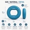 Silicone Hand Grip Ring Set for Finger Exercise – Portable