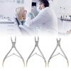 3pcs Residual Root Forceps Set Stainless Steel Dental Root Fragments