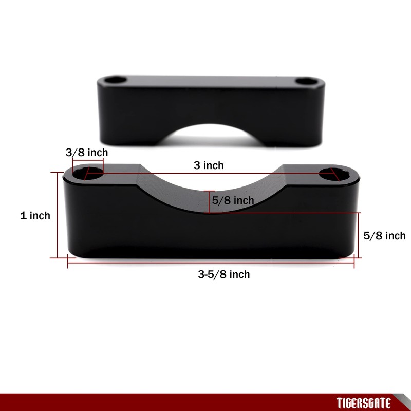 TIGERSGATE Black 21 inch 23 inch 26 inch Front Fender