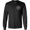 Joe's Surf Shop Men's Double Board Logo Long Sleeve Cotton