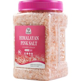 52USA Himalayan Pink Salt for Grinder Refill, 80oz (5 Pound), Himalayan Coarse Salt, 80+ Minerals and Electrolytes, Pink Himalayan Sea Salt, Unrefined Rock Salts, Kosher & Natural Certified