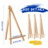 30 Pack Tall Wood Easels Tabletop Display Easels Art Craft
