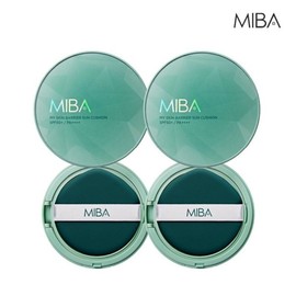 Miba Skin Barrier Quadruple Functional Sun Cushion (2 main products + 2 refills) / 미바 스킨배리어 4중 기능성 선쿠션(본품2+리필2)