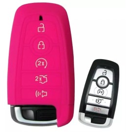 Ford Key Fob Rubber Remote Cover for Ford 2021 2024 2025 Mustang F-150 Explorer Edge