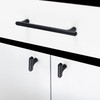COTYKILEY 10 Pack 3.75 Inch(96mm) Matte Black Cabinet Handles Black