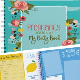 Unconditional Rosie My Belly Book â€“ Pregnancy Journal and Baby Memory Book with Stickers â€“ Babyâ€s Scrapbook and Photo Album â for First Time Moms â€“ Picture and Milestone Books for Toddlers