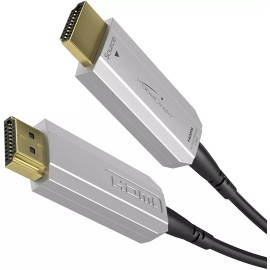 KabelDirekt 50ft Optical HDMI Fiber Cable (4K@60HZ, 1080p FullHD, UHD, Ultra HD)
