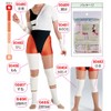Medical supporter for thighs, one size fits most.