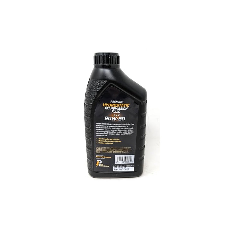 Power Performance 33006 SAE 20W-50 Hydrostatic Transmission Fluid