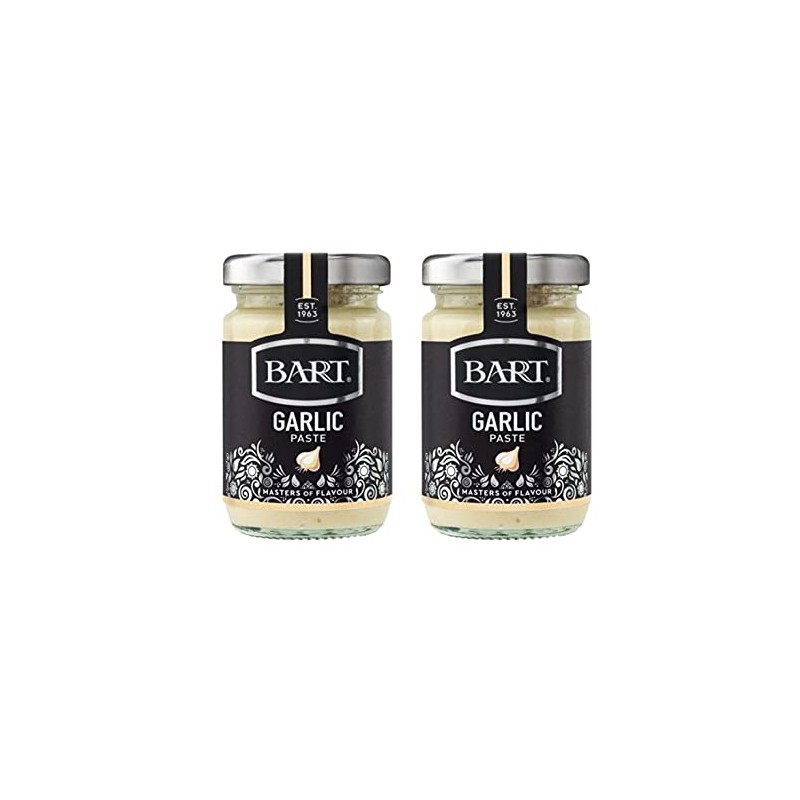 Bart Infusions Garlic Paste 95g | Pack of 2