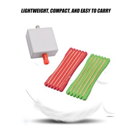 LW1650 Portable Long-Wire Shortwave Radio Antenna 1.6-50 MHz Aerial SMA/BNC Interface for Camping/Emergency Communications