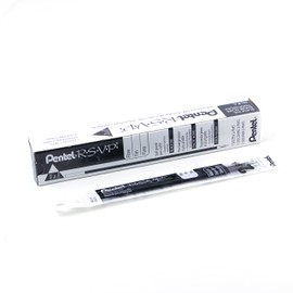 Ink Refills for Pentel Ballpoint Pens (BK90, BK93SP, BK77), 0.7mm Medium Point, Black Ink, BKL7-A, Box of 12