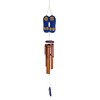 Wowser Bamboo Flip Flop Windchime, Outdoor Garden Décor, 36 Inches