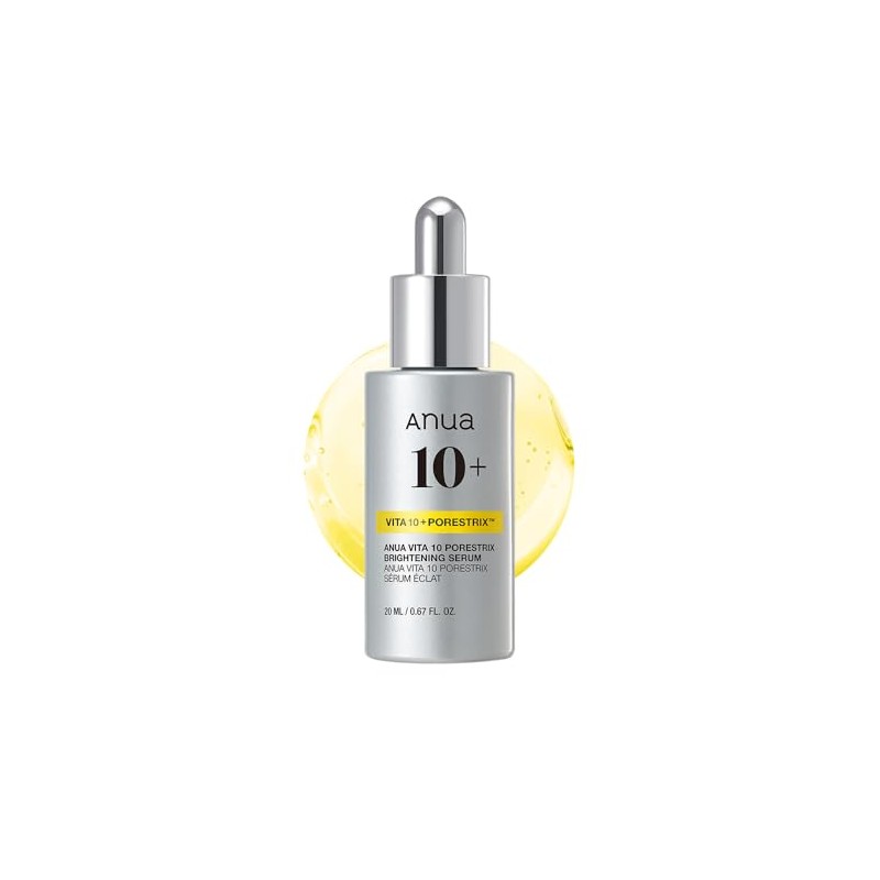 ANUA(アヌア)ビタミン10 ポアストリックスセラム20ml ビタミン美容液 毛穴 角質ケア 肌トーン 透明感 うるツヤ ハリ感 キメ