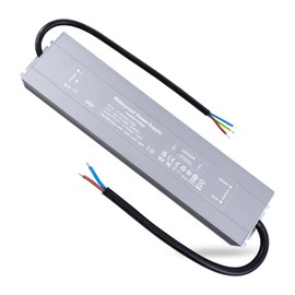 REYLAX LED Transformer 24 V Waterproof 150 W 6.25 A LED Driver DC Power Supply IP67 Transformer 230 V to 24 V LED Driver Constant Voltage Transformer Low Voltage Switching Power Supply for Outdoor LED