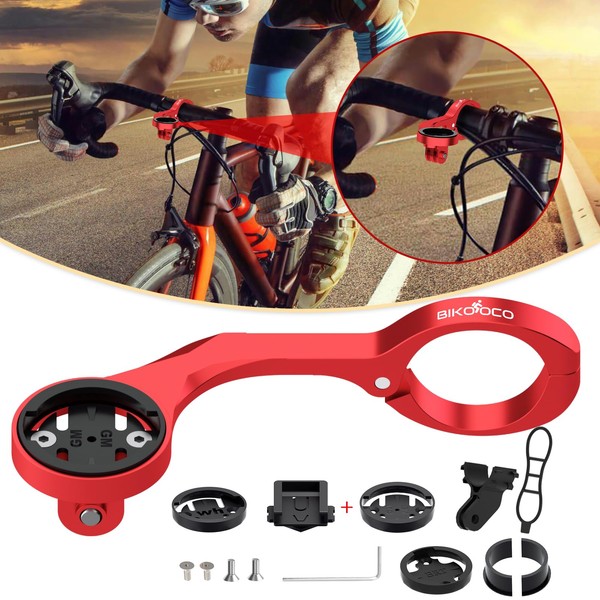 BIKOOCO Out Front Cycling Computer Mount - Garmin Bike Mount