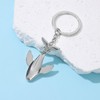 Vintashion Cute 3D Metal Whale Keychain for Car Keys Bag