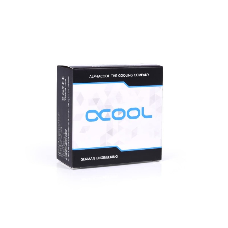Alphacool Icicle Adaptor 90 Degree G1/4 Inch Male to G1/4