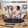 ANCHEER 50" Rebounder Trampoline for Adults with Adjustable Bar, 550