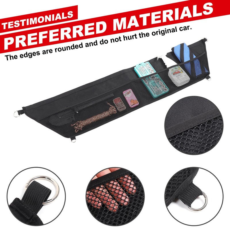 Tumukiw Compatible with INEOS Grenadier 2020-2024 2025 Trunk Cargo Net,