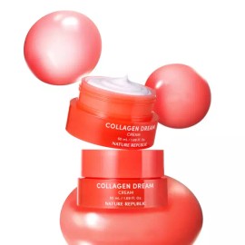 Nature Republic 네이처리퍼블릭 주름개선 탄력 콜라겐 드림 크림 50ml Nature Republic Wrinkle Improvement Elastic Collagen Dream Cream 50ml [Collagen Dream 70 Cream]