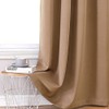 ChrisDowa Cortinas 100 opacas para recámara con forro negro, 2