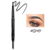 All-Day Wear Dual-Ended Eyebrow Pencil with Brush, Long-Lasting, Waterproof, Easy