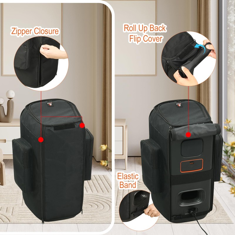 TXEsign Speaker Cover Case for JBL PartyBox Club 120 Portable