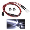 RC Car Accessories 2PCS 5mm Headlight LED Light for 1/10