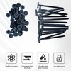 100PCS Heavy Duty Cable Tie Buckles – Universal Self-Locking Zip