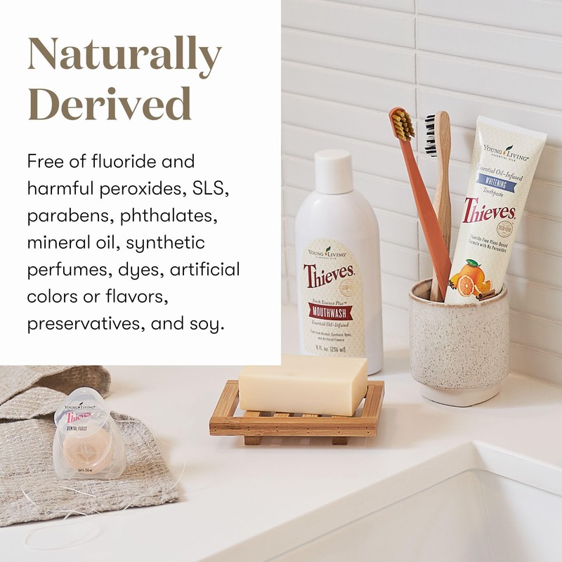 Young Living Thieves Dental Floss - Essential Oil-Infused Oral Care