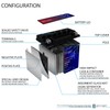 Mighty Max Battery YTX20L-BS Battery for Jet Ski Aqua Sea