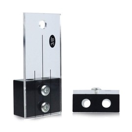 Dowel Drilling Guide Jig Straight Pocket Hole Jig Locator Step Drill Bit Woodworking Tool 1/2”