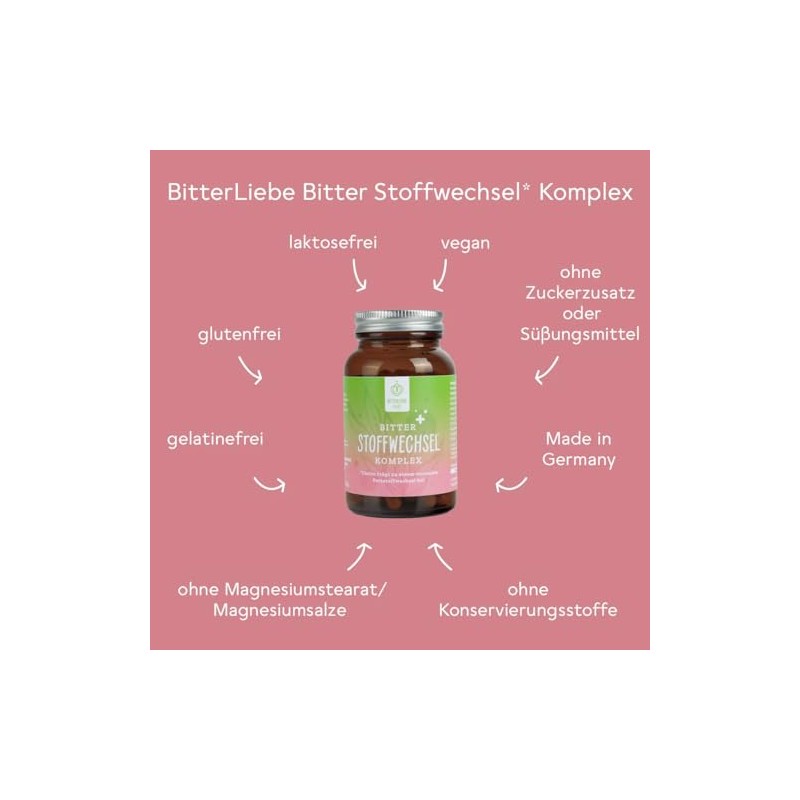 BitterLiebe Bitter Metabolism * Complex - 90 High Dose Capsules