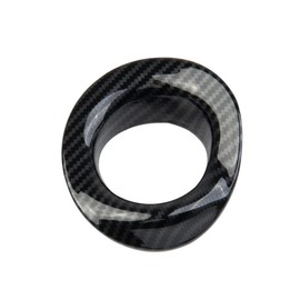 Korlot Carbon Fiber Engine Start Push Button Cover Trim for Chrysler Pacifica 2017-2025