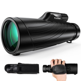 Usogood 12 x 56 Monocular Telescope, HD Telescope Adult with BAK4 Prism and FMC Coating for Bird Watching, Hunting, Travel, Concerts and Outdoor Sports