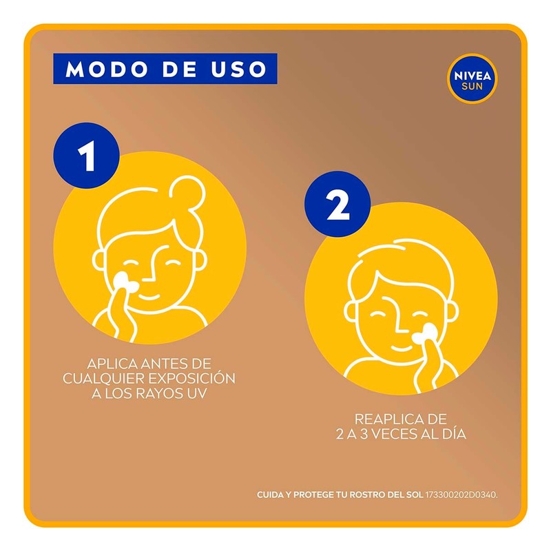 Nivea Sun Face Control De Brillo Tono Claro (50 Ml)