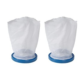 2 pc Filter Bag for Pool Blaster Max Filter Bag Reusable Compatible with Max, Catfish Ultra, Ivac 250, Volt fx-4